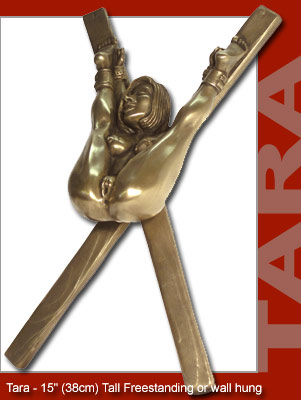 Tara - Erotic Bondage Suspension Sculpture by Leigh Heppell